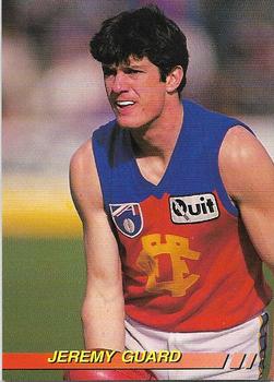 1994 Select AFL #73 Jeremy Guard Front